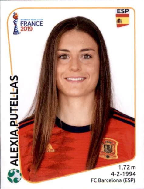 Panini Womens World Cup 2019 Sticker 155 Alexia Putellas Spain £3