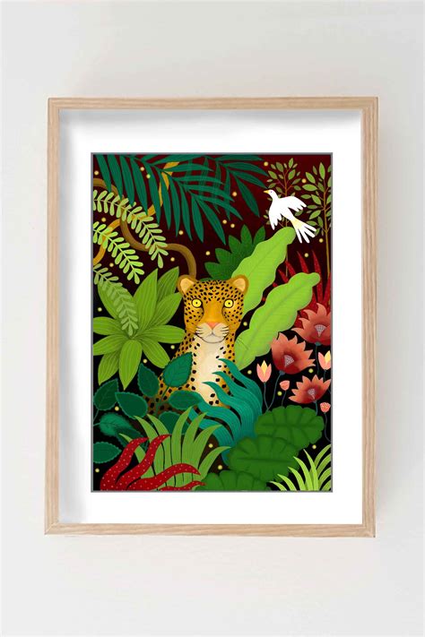 New Art Print Collection inspired by Henri Rousseau — Bex Parkin