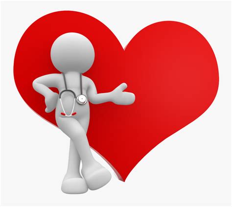 Transparent Heart Person Clipart Doctor Heart Png Free Transparent