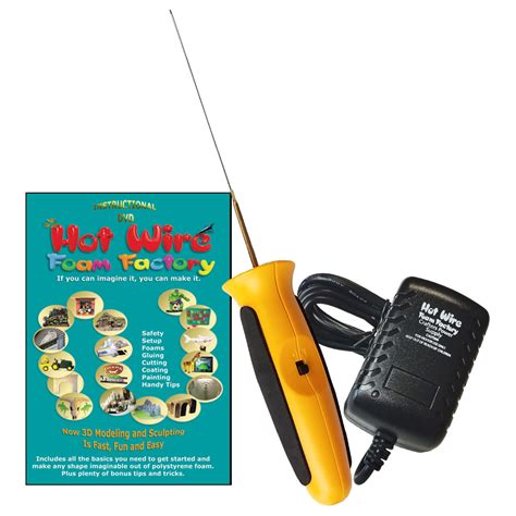 Departments Hot Wire Foam Factory Crafters Hot Knife W DVD Set