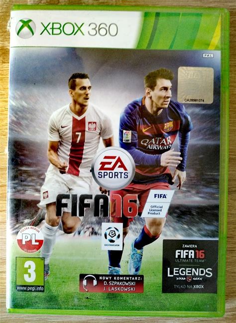 Fifa 16 Xbox 360 Tczew Kup Teraz Na Allegro Lokalnie