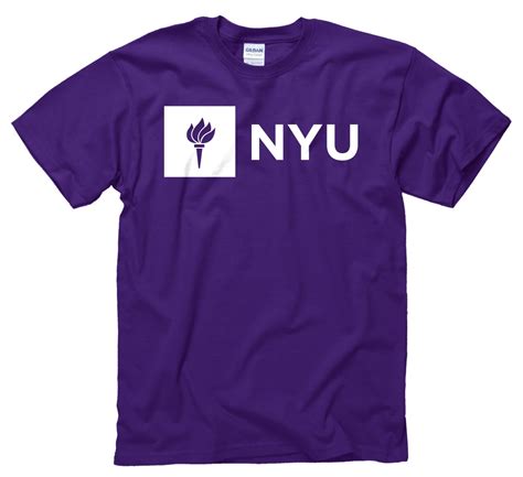 Ncaa Nyu Violets Adult Just Logo T Shirt Purple