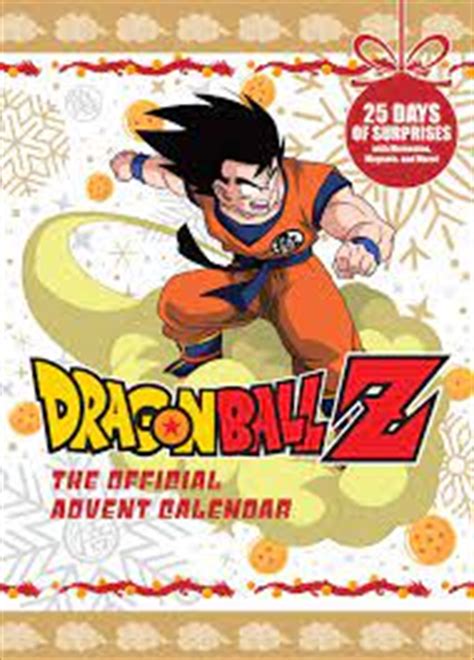 Buy Dragon Ball Z The Official Advent Calendar Online Sanity