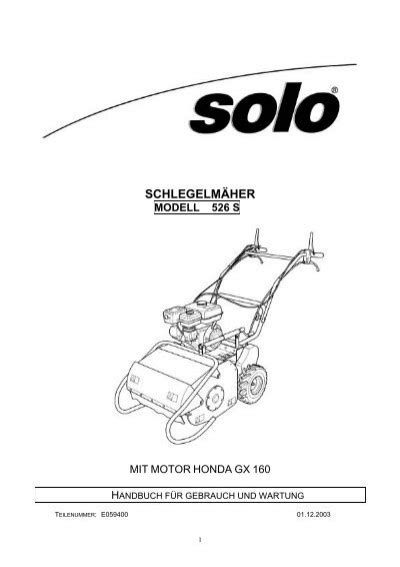 Schlegelm Her Mod S Solo Kleinmotoren Gmbh