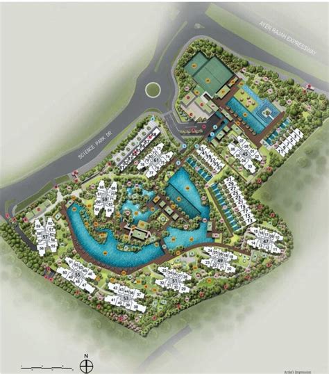 Normanton Park Site Plan New Launch Condo