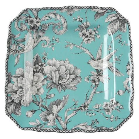 Adelaide Turquoise Individual Square Appetizer Bowl By 222 Fifth PTS