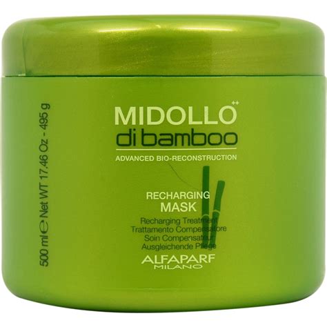 Маска для волос midollo di bamboo alfaparf milano - 80 фото