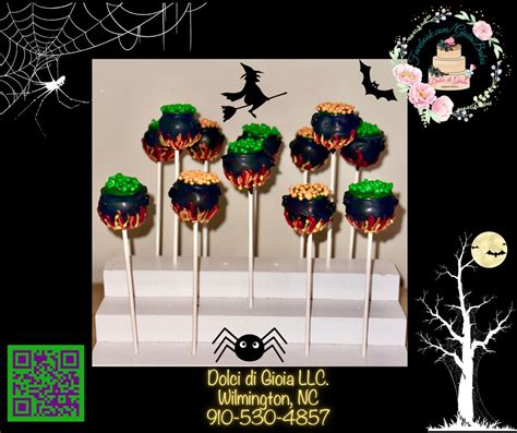 Witches Cauldron Cake Pops 12 Ct Etsy