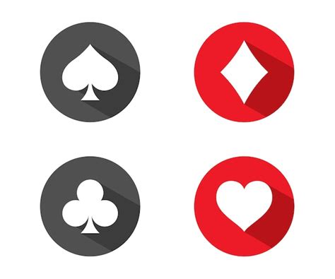 Premium Vector Playing Cards Icons Vector Illustration Of Playing