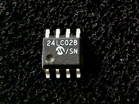 24LC02B SN Microchip 2K I2C Serial EEPROM SOIC 8 GENUINE EBay