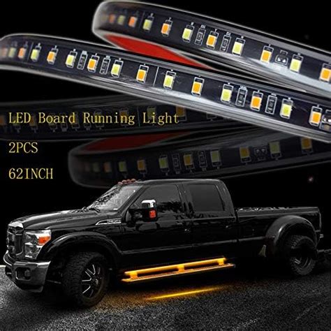 Amazon Nbwdy Pcs Inch Led Running Board Lights Side Marker Led