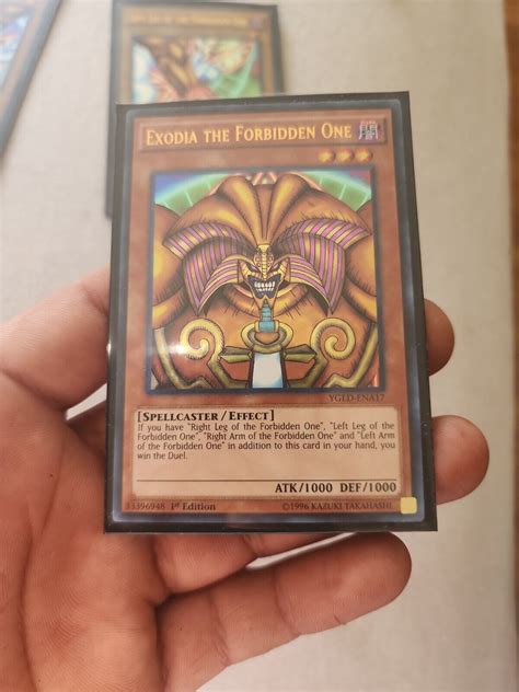 Mavin ULTRA RARE Exodia The Forbidden One 5 Card Set YGLD 1st