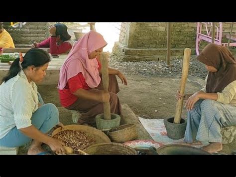 Tradisi Jawa Awal Rewang Hajatan Mantu Di Desa Kampung Gading