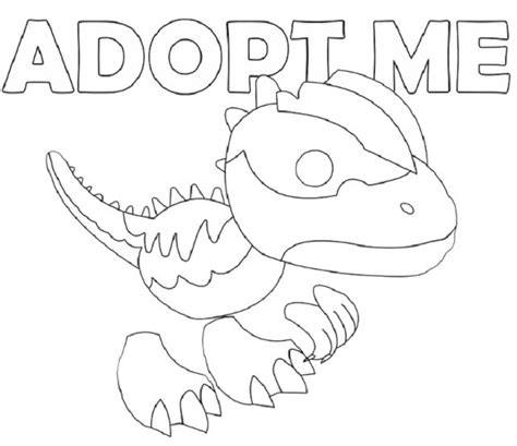 52 Adopt Me Pets Coloring Pages To Print For Kids