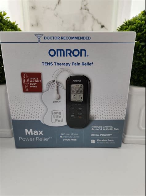 Omron Max Power Relief Tens Therapy Pain Relief Ebay