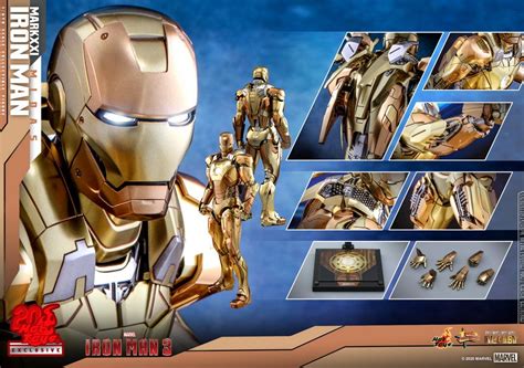Hot Toys Exclusive Iron Man Mark XXI Midas Figures