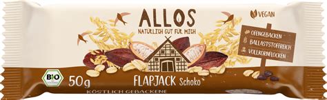 Allos Müsliriegel Flapjack Schoko 50 g dm at