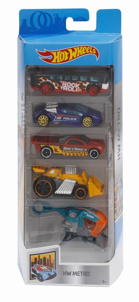 Set 5 Masini Hot Wheels Metro EToys Ro Acum Cu Livrare La Easybox