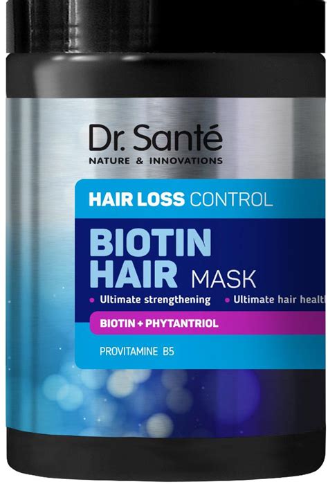 Маска Dr. Sante Biotin Hair Mask против выпадения с биотином 1000 мл ...