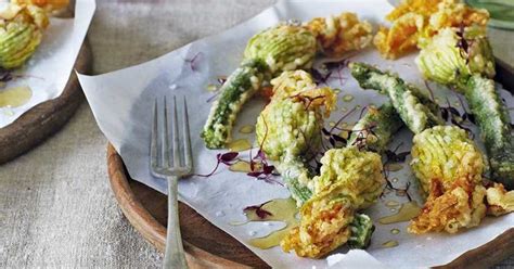 Food And Travel Magazine Deep Fried Courgette Flowers With Ricotta