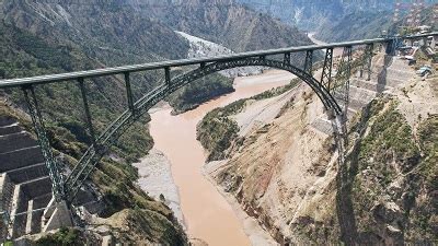 Successful Trial Run Conducted Over Worlds Highest Railway Bridge At Reasi