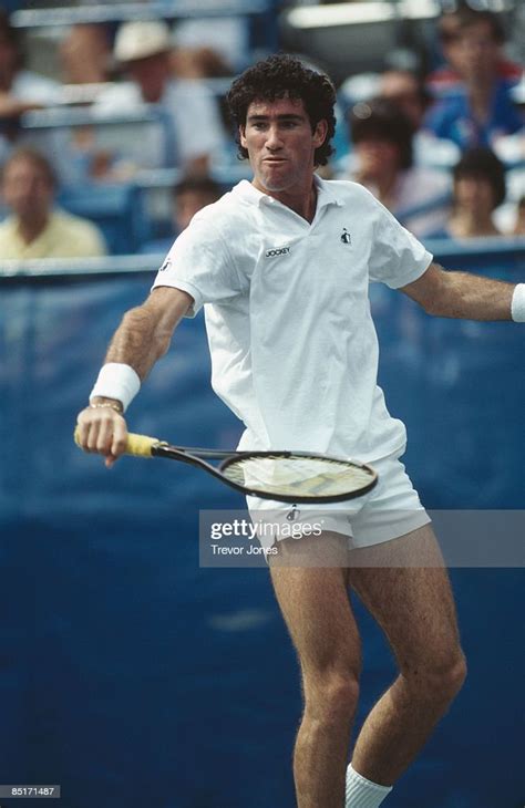 American Tennis Player Brad Gilbert In Action September 1986 News