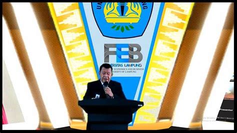 Profil Nairobi Bakal Calon Rektor Baru Unila Yang Jabat Dekan Feb