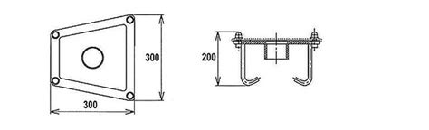 Anclaje Para Cascada Bali En Acero Inoxidable Aisi L Flexinox