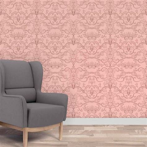 Papel De Parede Damask Mod 095 60x300cm Leroy Merlin