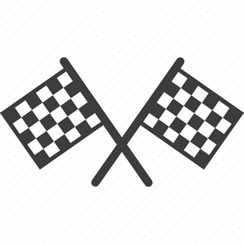 Checkered Flag Flags Winners Winning Icon