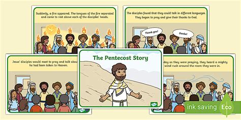 Editable Pentecost Story Teacher Made Twinkl