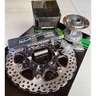 Jual Tromol Depan Klx Dtracker 150 Mitsuyo Hole 36 Set Disc Pnp Shock