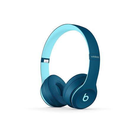Beats By Dr Dre Solo3 Headphone Bluetooth Pop Blue In Ear