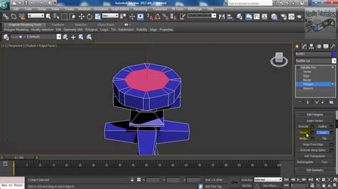 Tecnicas De Modelado En 3d Max 2012 Youtube