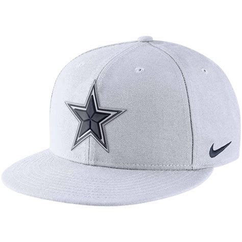 Men's Dallas Cowboys Nike White Energy XC True Snapback Adjustable Hat