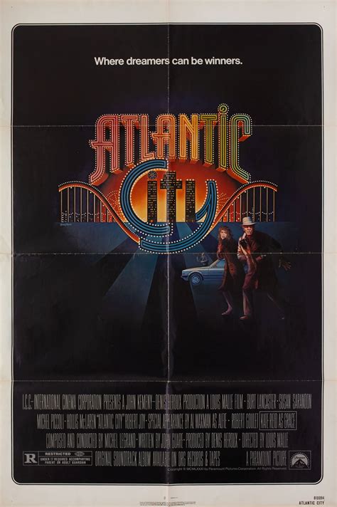 Atlantic City Original 1981 U.S. One Sheet Movie Poster - Posteritati Movie Poster Gallery