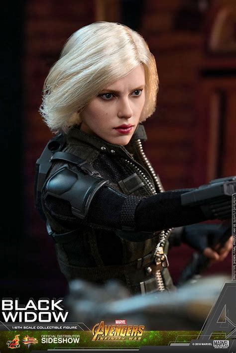 MARVEL AVENGERS INFINITY WAR BLACK WIDOW 1 6 Action Figure 12 HOT TOYS Edicollector