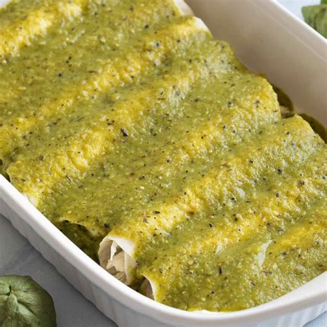 Mexican Green Enchiladas