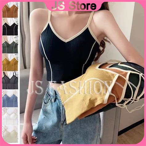 JS Backless Bralette Push Up Bra Crop Top Bikini Top Beach Wear Padded