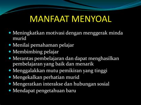 Kemahiran Menyoal Ppt