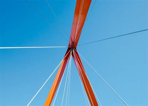 Red Pyramids Bridges In Reykjavík By Teiknistofan Tröð