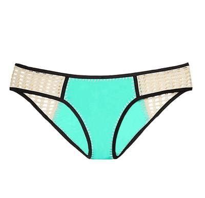 Victoria S Secret Seafoam Surf Crochet Hipster Swim Bikini Bottoms Nwt