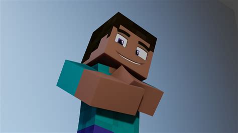 3d Model Minecraft Steve 3d Turbosquid 2271707