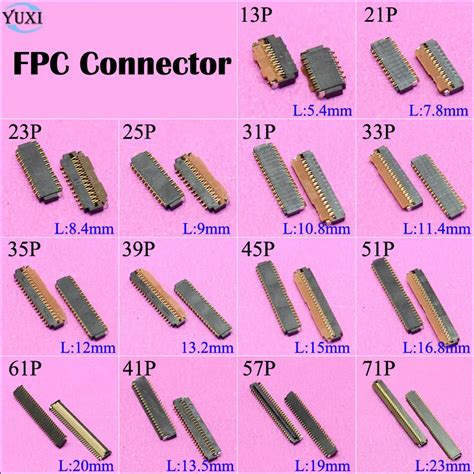 Yuxi Pcs Lcd Cran Tactile Fpc Connecteur