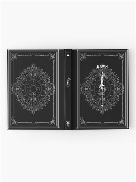 Dawn Book 4 Kingdom Hearts Black Hardcover Journal By