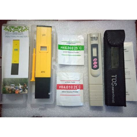 Jual Paket Alat Ukur PH Meter TDS Meter Alat Ukur Hidroponik Akuarium