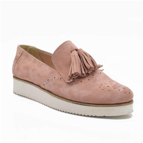 Mocasini Din Piele Nude Fond De Ten Alya 2 Pantofi Handmade