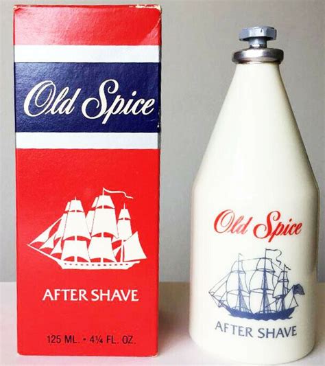 Vintage 1980 Old Spice After Shave 425 Oz 125ml Star Cap Shulton For