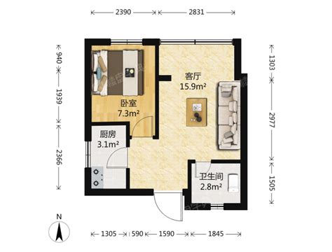 整租·南贸综合楼 1室1厅 南 南贸综合楼租房信息 深圳南贸综合楼南头房屋出租【深圳贝壳租房】