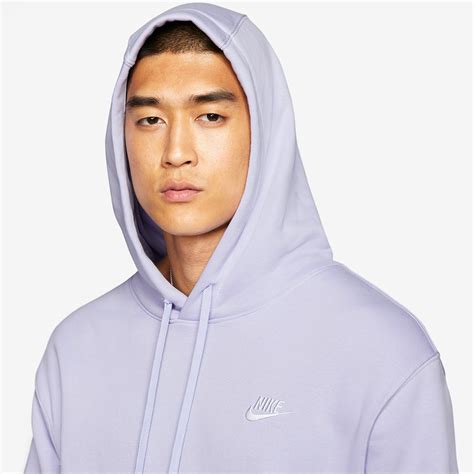 Nike Sportswear Club Hoodie Lavender Mistlavender Mist Mens Clothing